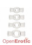 TitanMen Tools - Cock Ring Set Clear (Doc Johnson)