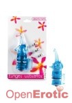 Elephant Finger Vibrator - Blue (Shots Toys)