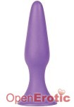 Silky Buttplug Big Size - Purple (Shots Toys)