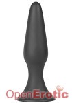 Silky Buttplug Medium Size - Black (Shots Toys)