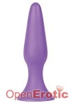 Silky Buttplug Small Size - Purple (Shots Toys)