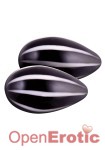 Crystal Glass Egg - Black (NS Novelties)