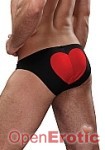 Kiss My Heart Bikini - Black (Male Power)