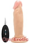 Vibrating Realistic Cock - 6 Zoll - Skin (RealRock)