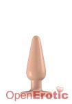 Buttplug - Rubber - 4 Inch - Model 1 - Flesh (Bottom Line)