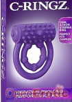 Vibrating Prolong Performance Ring - Purple (Pipedream - Fantasy C-Ringz)