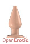 Buttplug - Rubber - 4 Inch - Model 2 - Flesh (Bottom Line)