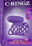 Vibrating Couples Cage - Purple (Pipedream - Fantasy C-Ringz)