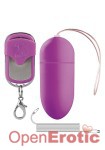 Rechargeable Vibrating Egg Purple - Big Size (Shots Toys)