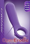 Ride N' Glide Couples Ring - Purple (Pipedream - Fantasy C-Ringz)