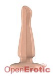 Buttplug - Rubber - 7 Inch - Model 3 - Flesh (Bottom Line)