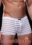 Microfiber Boxer L/XL - White (Baci - Envy)