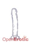 Realistic Cock - 8 Inch - Transparent (RealRock)