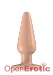 Buttplug - Rubber - 6 Inch - Model 1 - Flesh (Bottom Line)