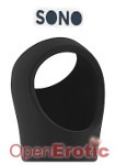 No. 45 - Cockring with Ball Strap - Black (SONO)