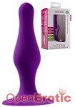 Butt Plug with Suction Cup - Medium - Purple (Shots Toys)