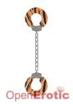 Furry Ankle Cuffs - Tiger (Shots Toys)