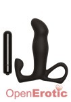 OptiMALE - Vibrating P-Massager - Black (Doc Johnson)