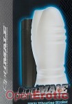 OptiMALE - Ultraskyn Vibrating Stroker - Massage Beads - Frost (Doc Johnson)