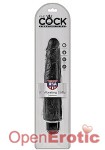 9 Inch Vibrating Stiffy - Black (Pipedream - King Cock)