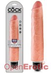 10 Inch Vibrating Stiffy - Skin (Pipedream - King Cock)