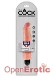 7 Inch Vibrating Stiffy - Skin (Pipedream - King Cock)