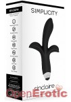 Sinclaire - G-Spot and Clitoral Vibrator - Black (Shots Toys - Simplicity)