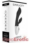 Alexis - Classic G-Spot Vibrator - Black (Shots Toys - Simplicity)