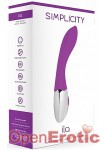 Ila -  Classic Vibrator - Purple (Shots Toys - Simplicity)