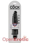 8 Inch Vibrating Stiffy - Black (Pipedream - King Cock)