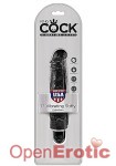 7 Inch Vibrating Stiffy - Black (Pipedream - King Cock)