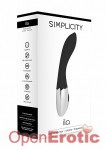 Ila - Classic Vibrator - Black (Shots Toys - Simplicity)