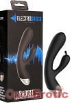 E-Stimulation Rabbit Vibrator - Black (Shots Toys - ElectroShock)