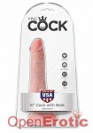 6 Inch Cock with Balls - Flesh (Pipedream - King Cock)