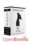 Lace - Clitoral Vibrator - Black (Shots Toys - Simplicity)