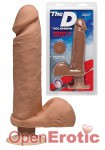 The Perfect D Vibrating 8 Inch - Caramel (Doc Johnson)