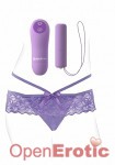 Crotchless Panty Thrill-Her - Purple (Pipedream - Fantasy for Her)