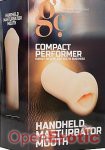 Handheld Masturbator Mouth - Flesh (Shots Toys - GC)