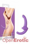 Silicone Strapless Strapon - Purple (Shots Toys - Ouch!)