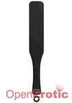 Silicone Textured Paddle - Black (Shots Toys - Ouch!)