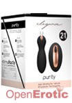 Dual Vibrating Toy - Purity - Black (Shots Toys - Elegance)