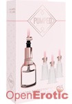 Clitoral and Nipple Pump Set - Large - Rose (Shots Toys - Pumped)