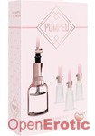 Clitoral and Nipple Pump Set - Medium - Rose (Shots Toys - Pumped)