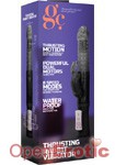 Thrusting Rabbit Vibrator - Black (Shots Toys - GC)