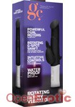 Rotating Bunny Vibrator - Black (Shots Toys - GC)