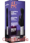 Rotating Rabbit Vibrator - Black (Shots Toys - GC)