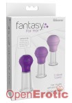 Her Nipple Enhancer Set - Purple (Pipedream - Fantasy for Her)