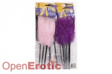 Feathers Delight - Pink, Purple And Black 12 pcs 