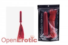 Naughty Pom Pom Vibe - Red 