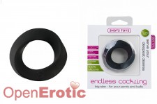 Endless Cockring Black - Big Size 